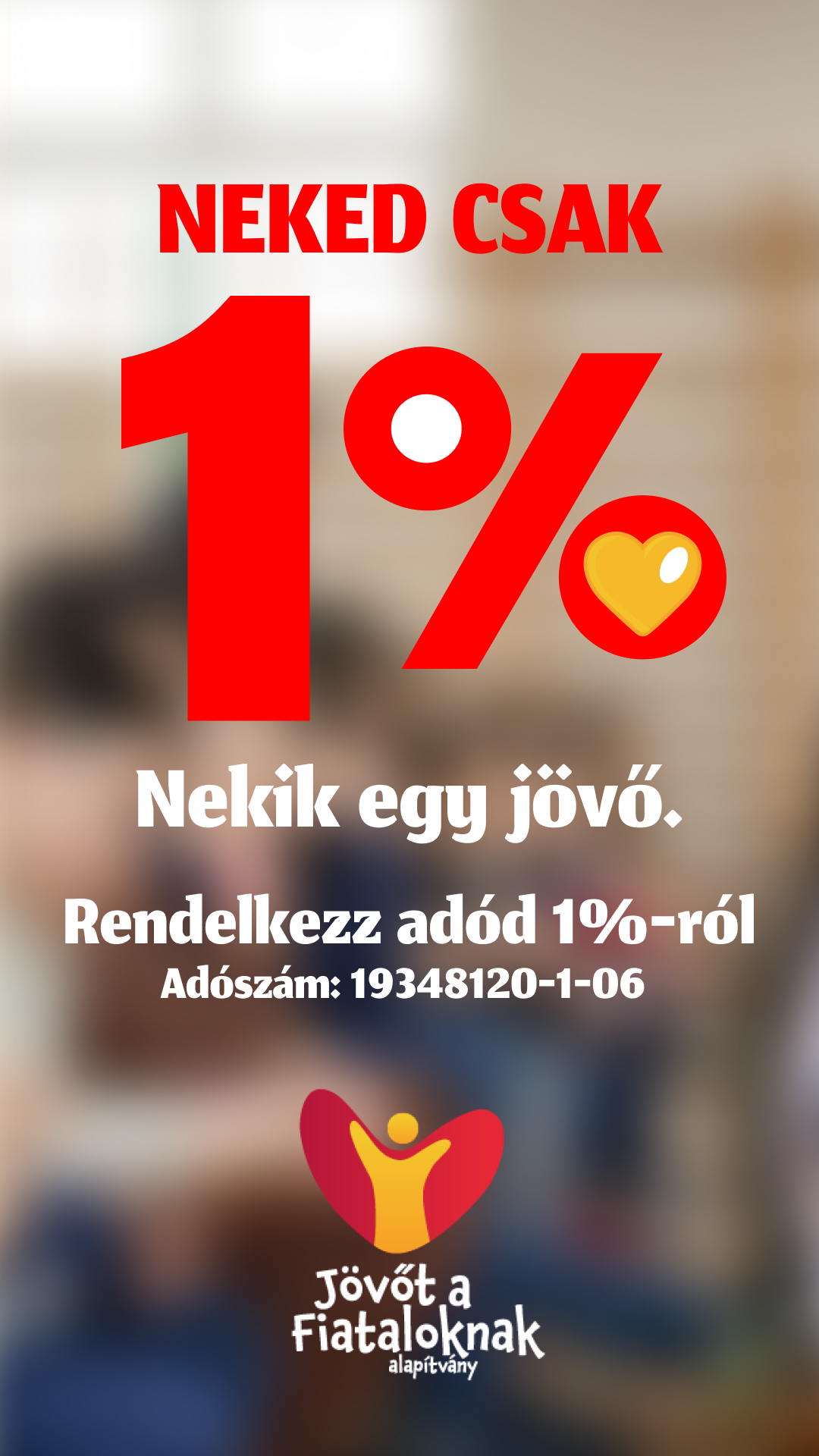 1 százalék támogatás